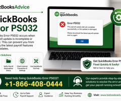 QuickBooks Error PS032 Causes, Troubleshooting Steps